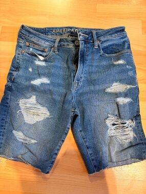 American eagle jean shorts